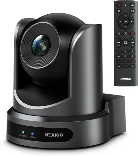 Miniatura 12 de Cámara PTZ NexiGo 20X Zoom Óptico con Salidas PoE HDMI/3G-SDI/USB/LAN de Transmisión IP, Seguimiento Automático AI para Videoconferencia