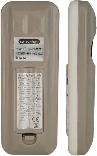 Miniatura 9 de Universal Aire acondicionado Control remoto retroiluminación A/C controlador de acondicionamiento 1000 en 1 para Mitsubishi Toshiba HITACHI FUJITSU