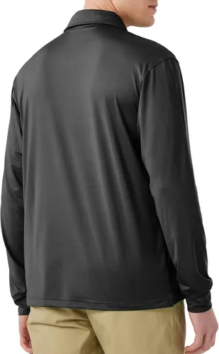 Miniatura 3 de NAVISKIN Camisas polo para hombre, de secado rápido, UPF 50, manga larga y corta, que absorben la humedad