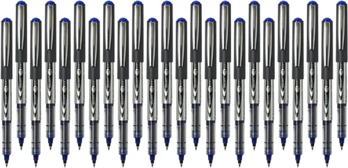 Miniatura 5 de Gullor Vision Stick - Bolígrafos de punta fina de punta fina, tinta líquida de 0.020 in, de secado rápido, para escribir, tinta azul, paquete de 12
