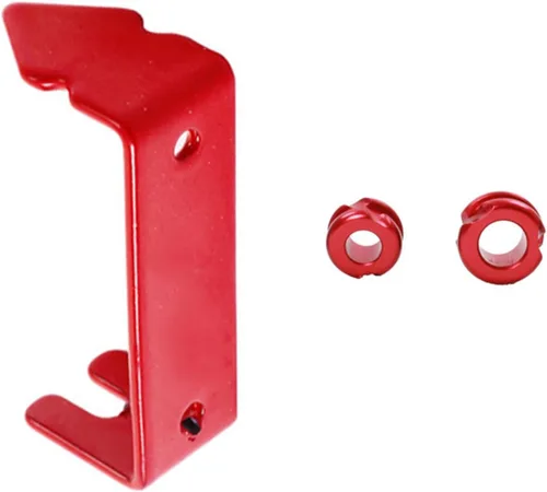 Miniatura 5 de SPG Archery Mira Peep, Mira Peep de Aluminio de 1/4" 3/16" o Tubo Peep con Divisor de Cuerda de Arco para Arco Compuesto de Tiro con Arco Mira Peep
