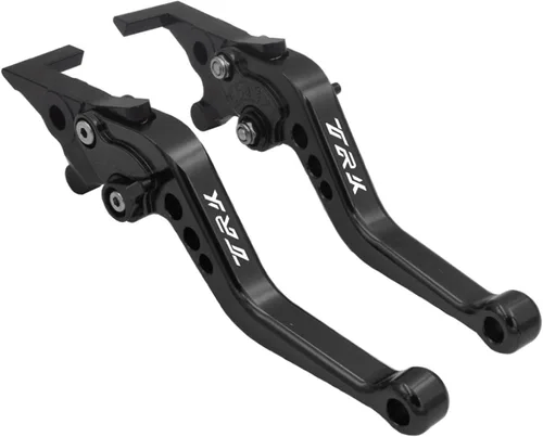 Palancas de embrague de freno corto ajustables, accesorios de motocicleta para Benelli TRK 502 X 502X TRK502 TRK502X 2019 2020 (color negro)