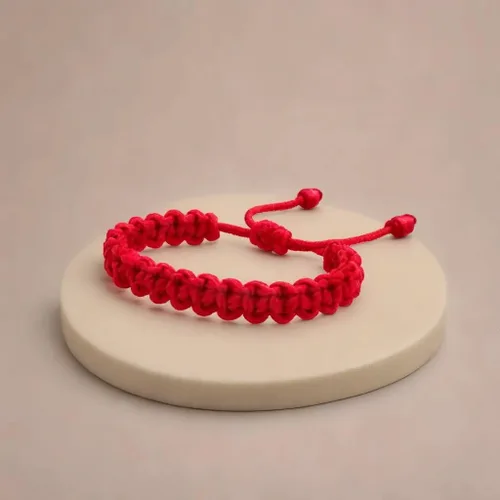Pulsera Roja para Bebés, Niña y Niño. Amuleto de Protección para Bebé. Cuerda para Buena Suerte y El Mal de Ojo. Pulsera Infantil para Bebé Color