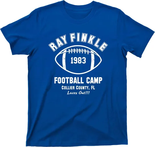 Ace Ventura T Shirt Ray Finkle Football Camp Laces Out Jim Carrey Movie Tee
