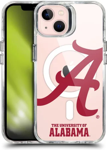 Miniatura 352 de Head Case Designs Funda de gel suave con licencia oficial de la Universidad de Alabama UA Collage compatible con Apple iPhone 13 Pro Max