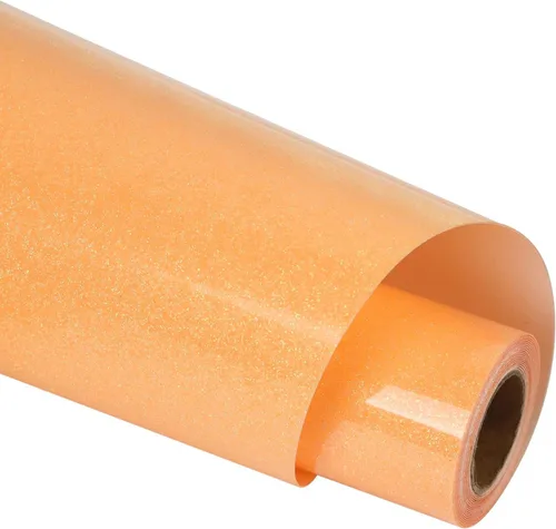 Miniatura 46 de Guangyintong - Rollos de vinilo de transferencia de calor con brillo dorado, 30,5 cm x 1,5 metros, vinilo para planchar, para camisetas, fácil