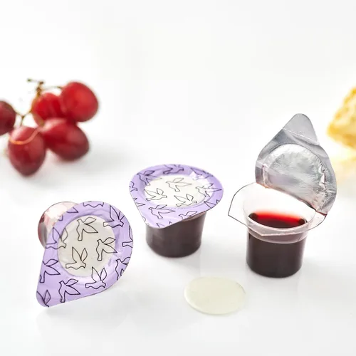 Miniatura 2 de Kingdom Taza de comunión precargada con obleas (jugo rojo de 250 quilates) sellada en un recipiente de una sola porción con hasta 1 año de vida