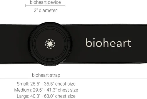 Miniatura 10 de Bioheart Monitor de frecuencia cardíaca continuo 24/7 Sin necesidad de receta Dispositivo inteligente portátil Correa para el pecho