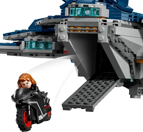 Miniatura 4 de LEGO Marvel Avengers: Age of Ultron Quinjet - Juguete para niños y niñas, a partir de 12 años, juguete de los Vengadores con 5 figuras de acción