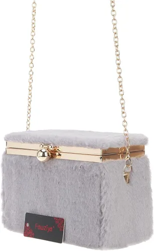Miniatura 6 de Fawziya - Bolsos de embrague de piel linda para mujer bolsos de noche y embragues