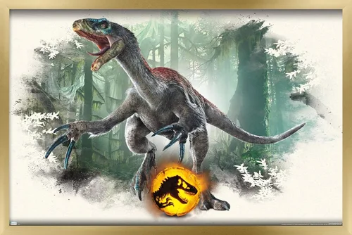 Miniatura 13 de Trends International Jurassic World: Dominion - Póster de pared focal Therizinosaurus, 22.375 x 34 pulgadas, versión premium sin marco