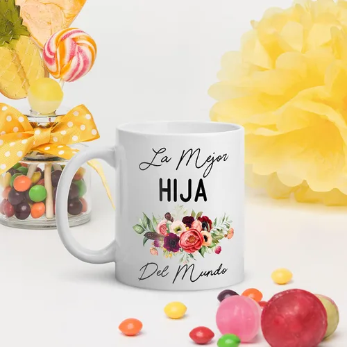 Miniatura 3 de Fantastic Gifts Taza La Mejor Hija Del Mundo, regalo para hija, taza de la mejor hija del mundo, regalo de cumpleaños, regalo para el día de la Madre