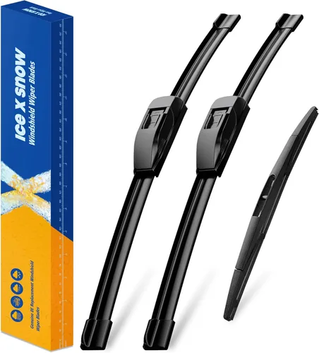 Miniatura 17 de Repuesto de escobilla limpiaparabrisas trasero de 10 pulgadas para Honda HRV 2022-2016, Outlander Sport 2024-2011 RVR 2022-2010 Cooper Clubman