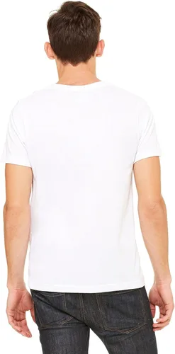 Miniatura 2 de Bella + Canvas - Camiseta de manga corta con bolsillo para hombre