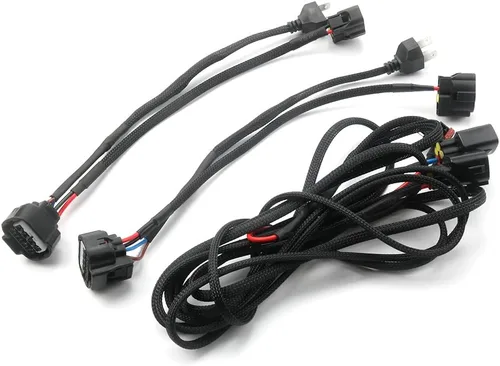 Compatible con arnés de conversión de faros delanteros LED OEM Toyota Tundra con arnés adaptador DRL 2014-2019 (con arnés de alimentación DRL)