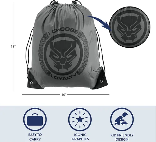 Miniatura 4 de Idea Nuova Bolsa de transporte con cordón de 2 piezas con bolsa de dormir