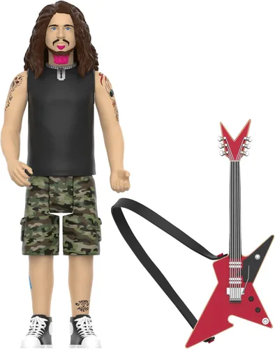 Miniatura 2 de Super7 Dimebag Darrell Figuras de Reacción Ola 01 - Dimebag Darrell (Culprit) Figura de Acción
