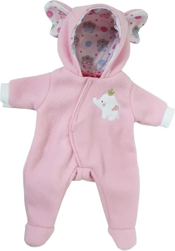 Miniatura 10 de JC Toys Berenguer Boutique Traje de muñeca bebé Vestido de rayas rosas con falda de tul, pantalones cortos, diadema y botines, se adapta a