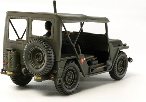 Miniatura 3 de Tamiya 300035334-1:35 US M151A1 Transporte Vehículo Vietnam, Verde