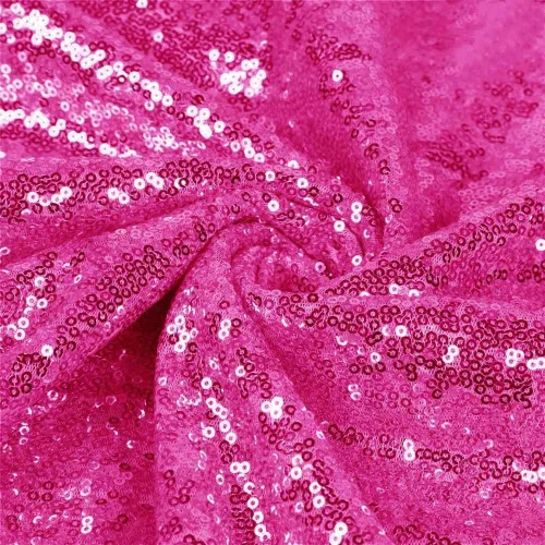 Miniatura 31 de Partisout Tela de lentejuelas por el patio - Tela de 3mm brillante para manualidades DIY, disfraces y decoración de fiesta Material de brillo, 3