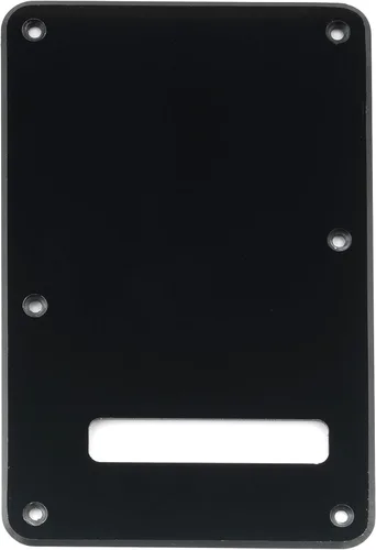 Miniatura 24 de Musiclily Placa Posterior de 6 Agujeros Stratocaster Cubierta de la Cavidad del Trémolo para Fender Hecho en EE. UU./México, Guitarra Eléctrica ST