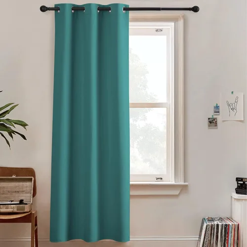 Miniatura 120 de RYB HOME - Cortinas extra largas con bloqueo de luz, persianas opacas insonorizadas para privacidad para cine en casa, oficina, fondo de patio, sala