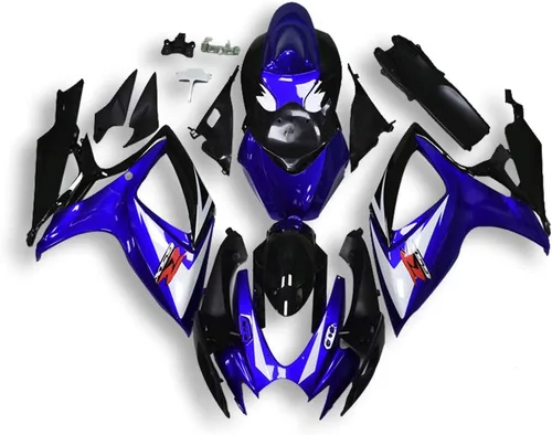 Miniatura 20 de Carrocería de plástico negro mate carenado apto para Suzuki 2006 2007 GSXR 600 750 inyección ABS nuevo marco 06 07 GSXR-600 750
