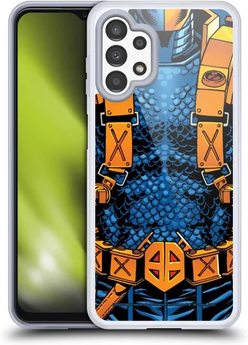 Miniatura 8 de Head Case Designs Funda de gel suave con licencia oficial de la Liga de la Justicia DC Comics Vol. 1 Gods of War Deathstroke Comic Art compatible