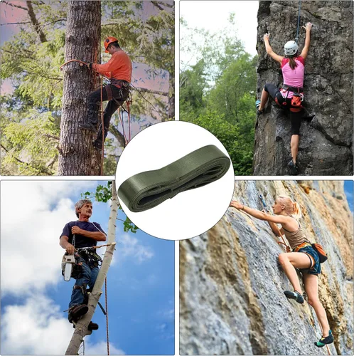 Miniatura 7 de 4Step Climbing Aider for Hunting Climbing Stick Aider Webbing Rope Ladder
