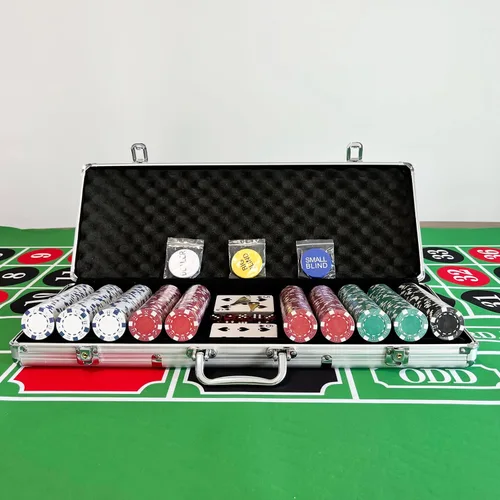 Miniatura 4 de SEETOOOGAMES 500pcs Capacity Empty Aluminum Poker Chip Case Only