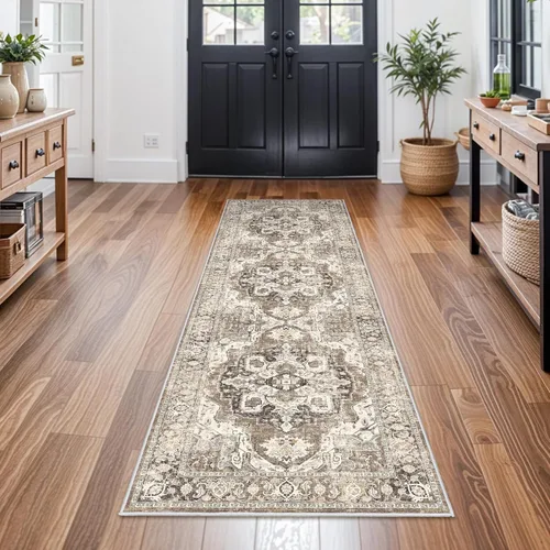 Miniatura 81 de YOUFORTONG Alfombras Corredoras de 2x10 para Pasillos, Alfombra de Cocina Suave, Alfombra Corredera Antideslizante con Respaldo de Goma para Baño