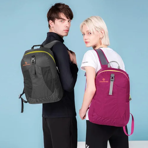 Miniatura 5 de Sinotron - Mochila de senderismo ligera y plegable de 22 l, mochila pequeña de senderismo, mochila de día para mujeres, hombres, viajes, camping