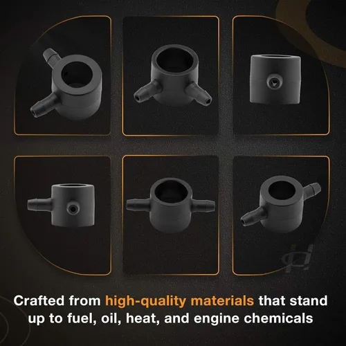 Miniatura 4 de Kit de línea de retorno del inyector de combustible diésel compatible con Ford 1983-1988 Non-Powerstroke 6.9L 7.3L