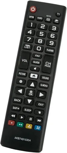 Miniatura 2 de AKB74915304 Reemplazo remoto para LG TV 32LH570B 49LH570A 55LH575A 55LH5750 43LH570A 50LH5730 32LH573b 32LH550B 43LH5500 3LH57 0A 43LH5700 49LH570A