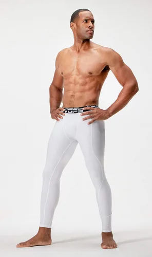 Miniatura 2 de DEVOPS Paquete de 2 leggings deportivos de compresión para hombre con bolsillosin bolsillo