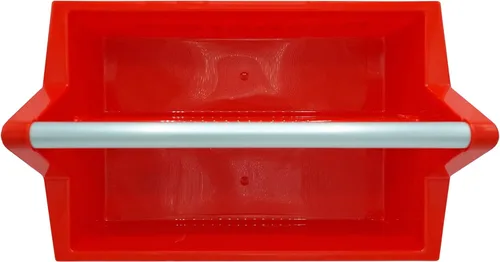 Miniatura 3 de Fischer - Caja de herramientas (plástico), color rojo