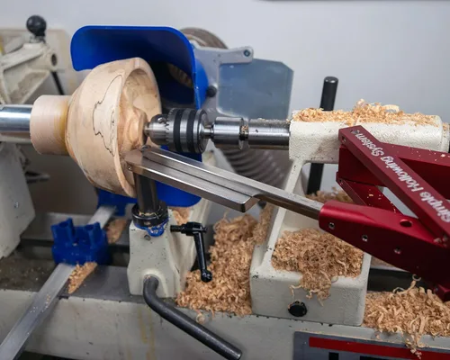 Miniatura 13 de Sistema de ahuecado simple - Acepta todo Simple Woodturning Tools.