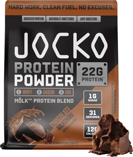 Miniatura 2 de Jocko Fuel Paquete de creatina de chocolate en polvo de proteína de suero