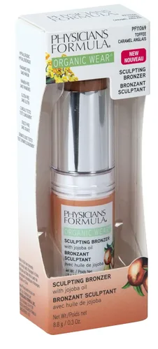 Miniatura 7 de Physicians Formula Desgaste orgánico todo natural que esculpe el caramelo del palillo del maquillaje del bronceador de la cara, aprobado por