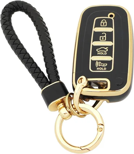 Miniatura 54 de Funda para Llavero de Coche Llavero Funda de Llave de TPU Suave Carcasa de Protección Portallaves Accesorios