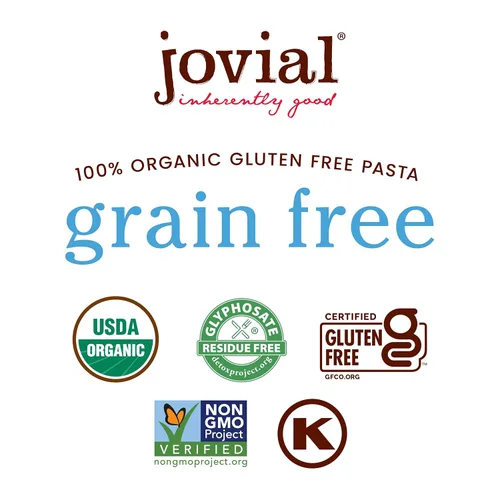 Miniatura 6 de Jovial Orzo de mandioca sin granos – Pasta orzo sin gluten, pasta de yuca, pasta paleo, sin granos, pasta 100% orgánica, certificada por USDA, sin