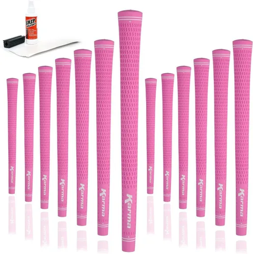 Miniatura 38 de Karma Velour Golf Grips for Men, Women, Juniors Undersize, Standard, Midsize, Oversize, & Jumbo 6 Colors Choose Single, 9, 13 Pack or Golf