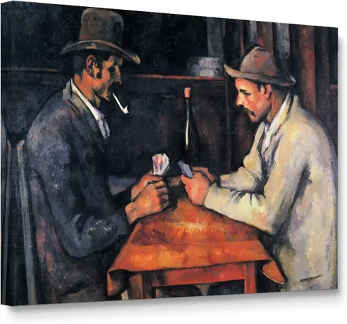 Miniatura 32 de Niwo ART - Montañas y mar, serie de pinturas más famosas del mundo, lienzo de pared para decoración del hogar, envoltura de galería, estirado