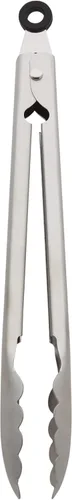 Miniatura 8 de KitchenAid Pinzas de acero inoxidable con punta de silicona, 12 pulgadas, Aqua Sky aguamarina (Aqua Sky)
