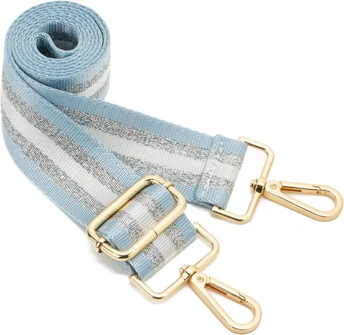 Miniatura 222 de ZOOEASS - Correa de repuesto para cartera, para colgar en el hombro o para cruzar, ancha y ajustable, de lona