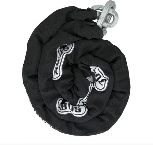 Miniatura 5 de ABUS Cadena de seguridad cuadrada de acero endurecido 12KS de 2 pies de 1/2" de grosor para bicicletas, contenedores, remolques, cuatrimotos