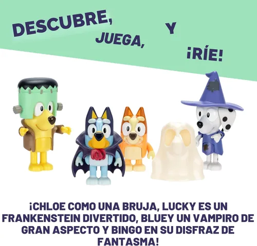 Miniatura 3 de Figuras de Super Fan de Bluey para Niños Pequeños, Juego de 11 Personajes con Figuras Exclusivas, Incluye Figuras para Niños Pequeños de Bluey