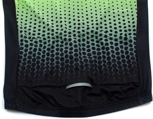 Miniatura 7 de Weimostar Camiseta de ciclismo de verano para hombre, ajuste cómodo, con 3 bolsillos traseros, absorbe la humedad, transpirable
