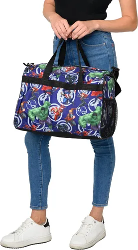 Miniatura 7 de Marvel Bolsa de viaje con estampado de 16 pulgadas, Avengers