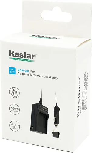 Miniatura 4 de Kastar Mini kit de cargador de batería para baterías JVC BN-V416U BN-V428U BN-V408U y JVCGR-DVL1170 GR-DZ7 GR-HD1 GR-PD1 GR-VF1 GR-Z7 GV-DV300